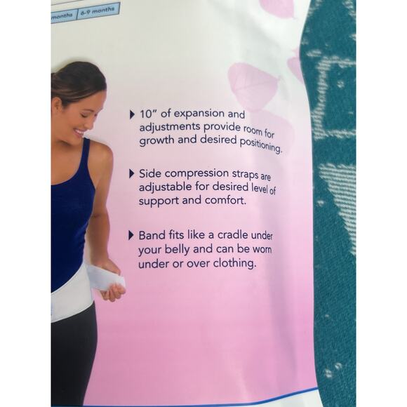 Body After Baby Motherload Maternity Belly Support Belt L White Relieves Pain - Picture 10 of 10